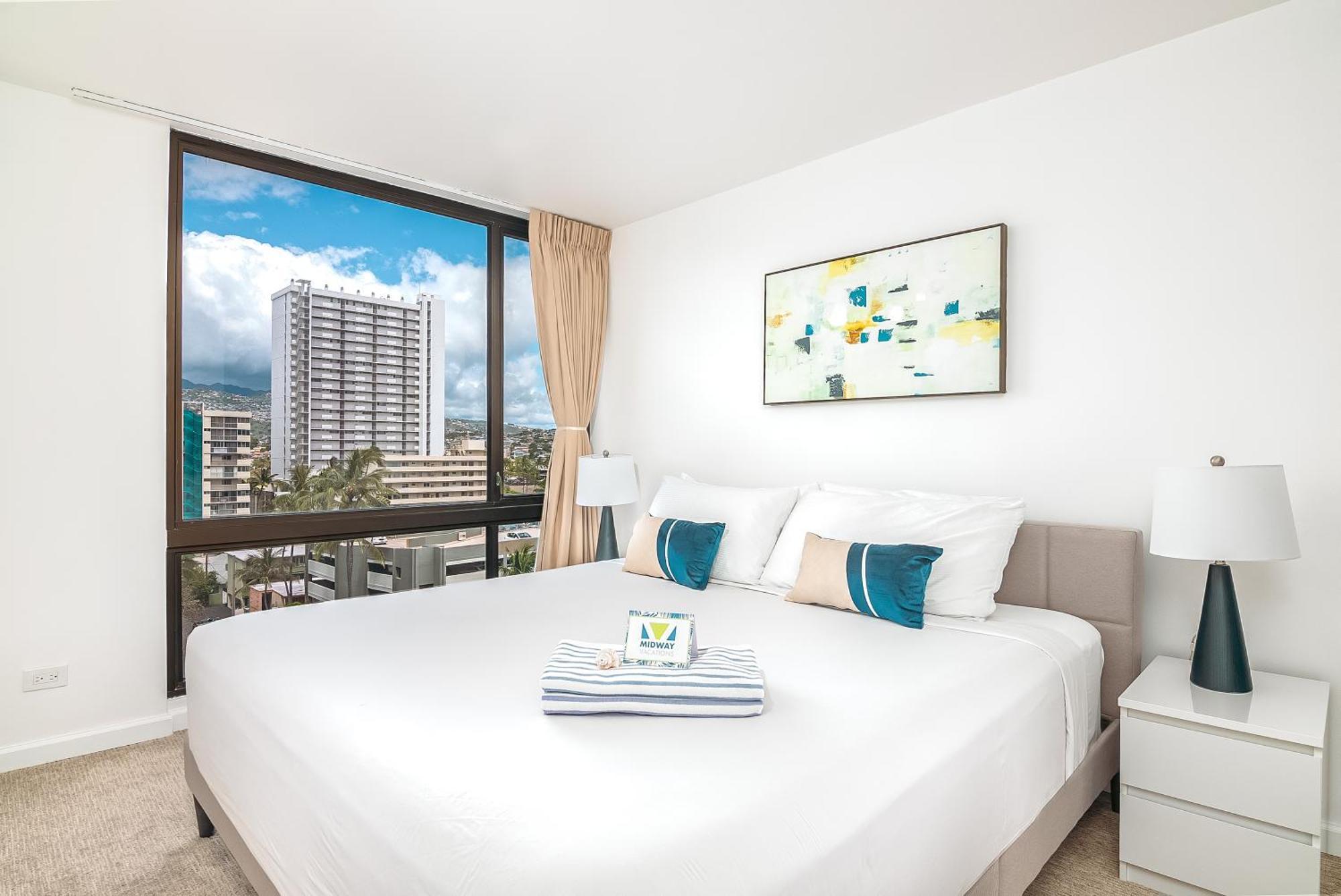 Newly Renovated 2 Bedroom Condo, 1 Block To Waikiki Beach, Free Parking Honolulu Exterior foto